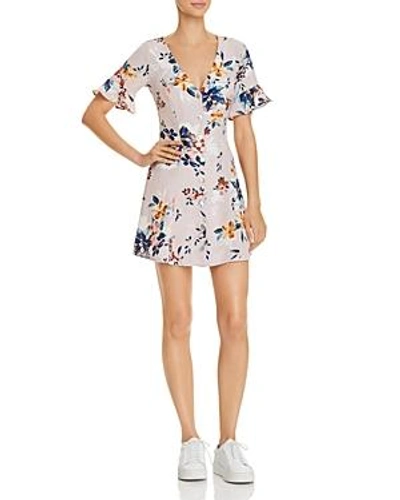 Shop Sadie & Sage Floral Button-down A-line Dress - 100% Exclusive In Pink Multi