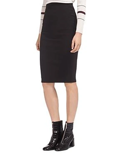 Shop Whistles Jersey Tube Skirt In Black