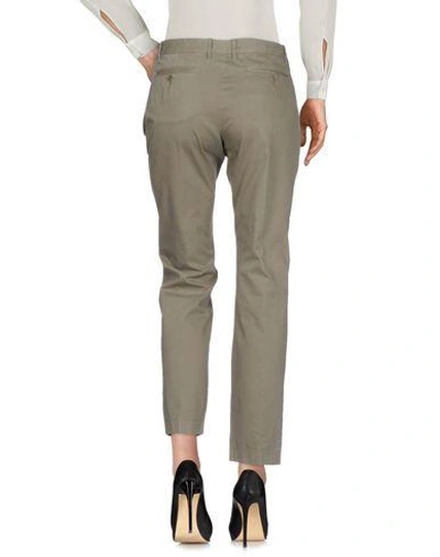 Shop Aspesi Casual Pants In Light Grey