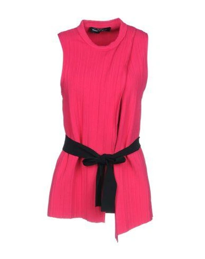 Shop Proenza Schouler Sweater In Fuchsia