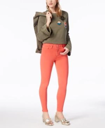 Shop Joe's Jeans The Charlie Ankle Skinny Jeans In Hibiscus