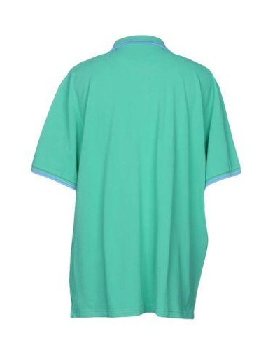 Shop Hackett Polo Shirt In Light Green