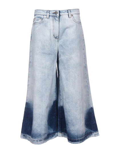 Shop Love Moschino Oversized Jeans In Denim