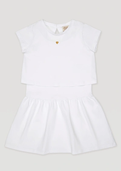 Shop Emporio Armani Dresses - Item 34835011 In White ; Navy Blue
