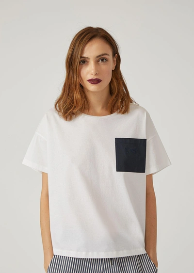 Shop Emporio Armani T-shirts - Item 12166238 In White