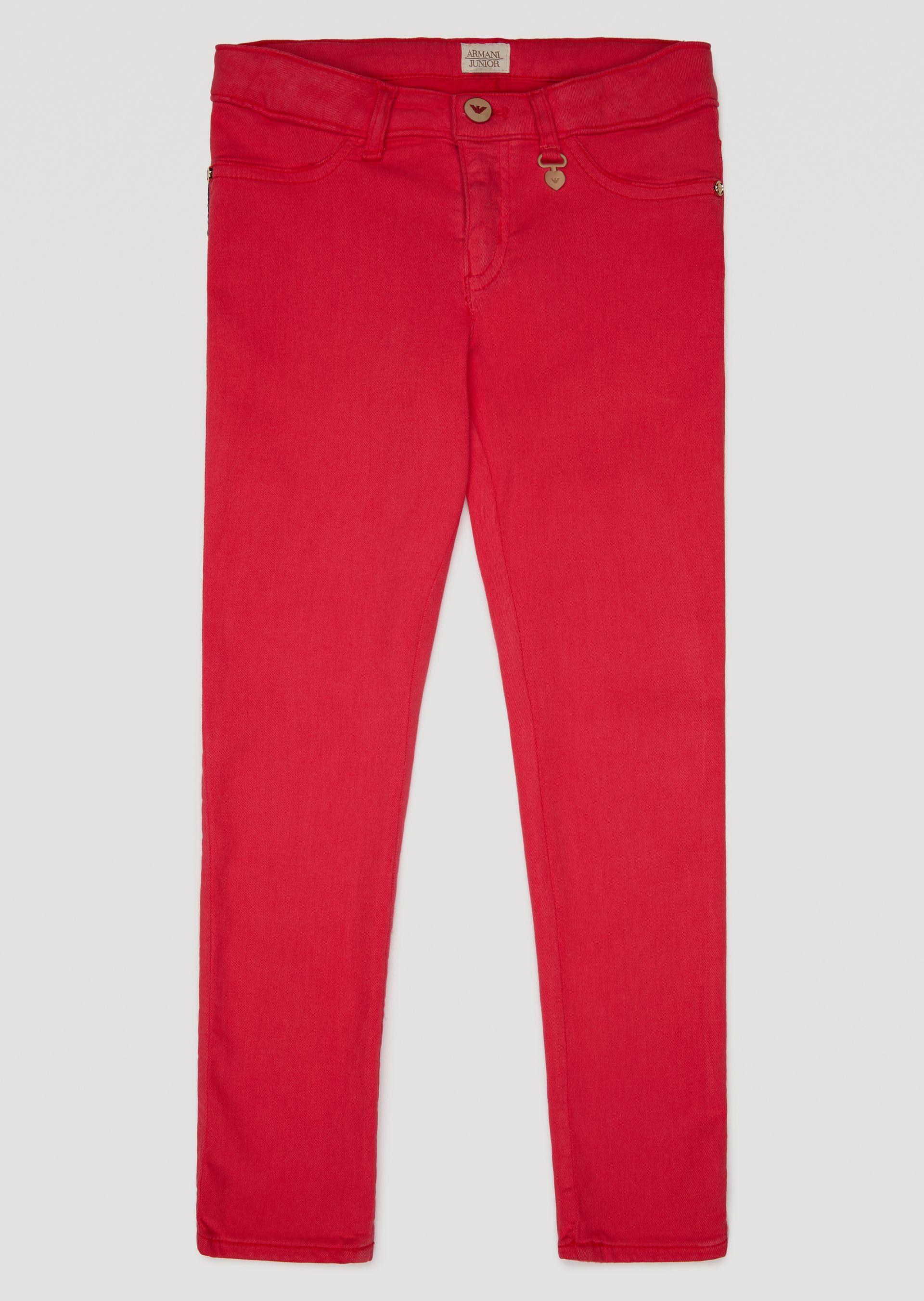 armani red jeans