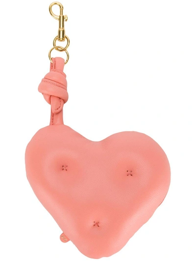 Shop Anya Hindmarch Chubby Heart Charm - Pink