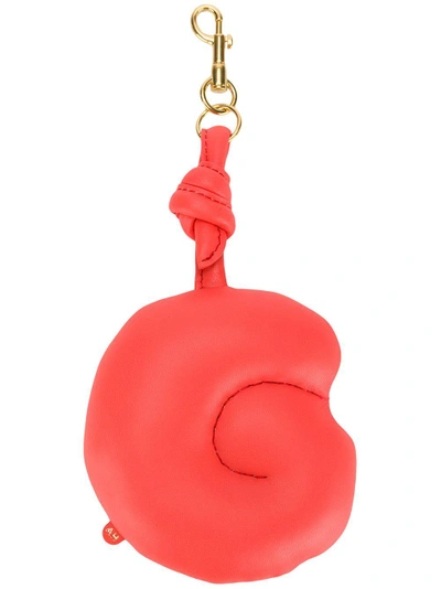 Shop Anya Hindmarch Chubby G Charm - Red