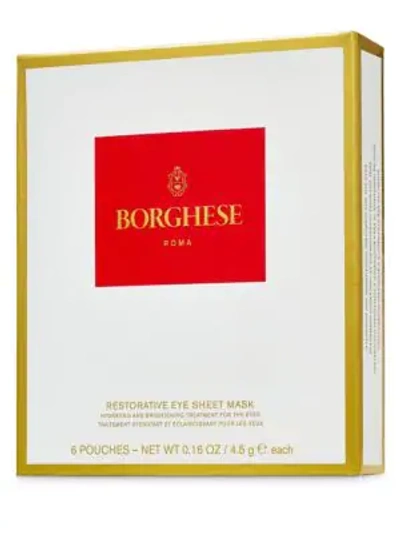 Shop Borghese Restorative Eye Sheet Masks