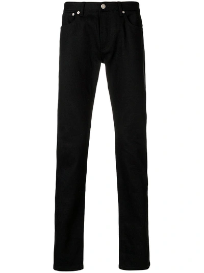 straight-leg jeans