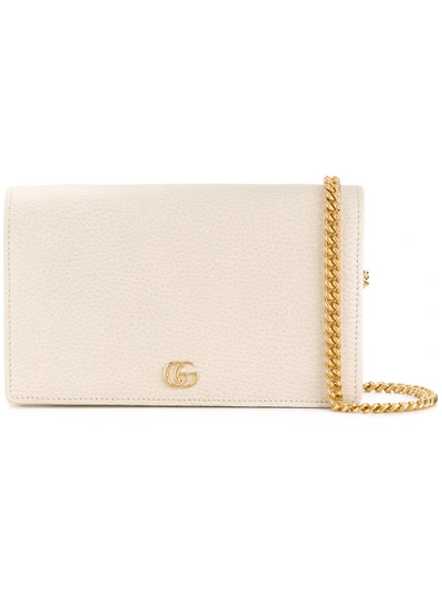 GG logo clutch bag