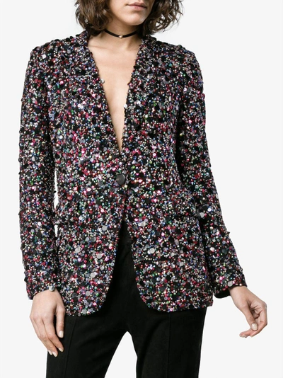Shop Beau Souci Multicoloured Sequin Jacket