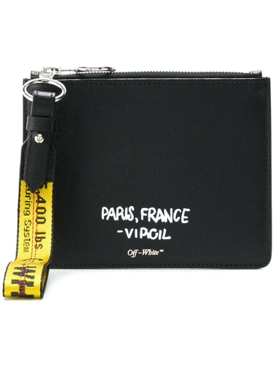Shop Off-white For Display Only Pouch In Black