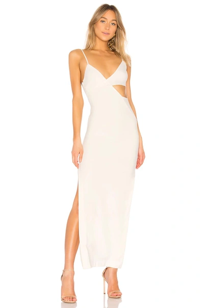 Shop Nbd Titan Gown In Ivory