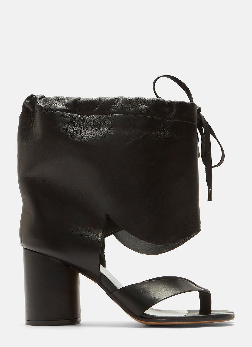 maison margiela cutout sandal bootie