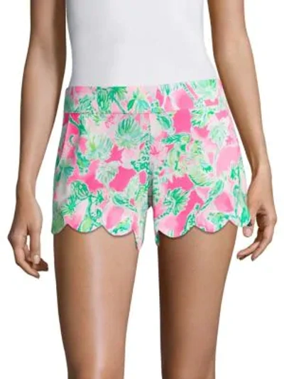 Lilly Pulitzer Dahlia Palm Tree Shorts In Multi Gumbo Limbo ModeSens