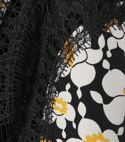 Shop Joseph Daffodil Bronte Silk Dress In Black