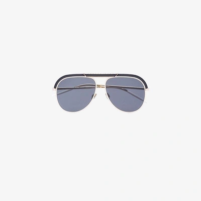 Shop Dior Eyewear Black  Desertic Sunglasses
