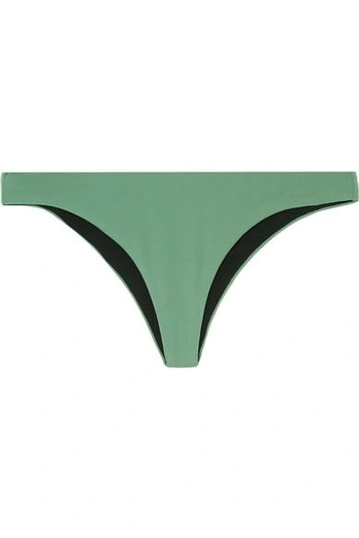Shop Broochini Byblos Bikini Briefs In Gray Green