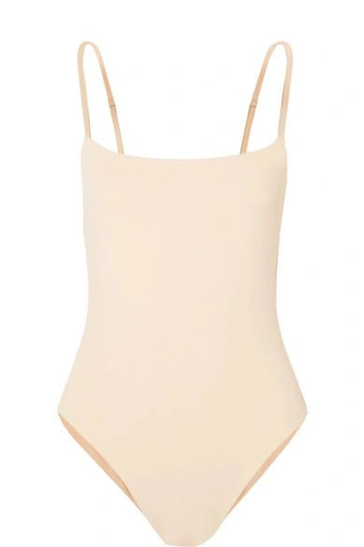 Shop Broochini Lumiere Swimsuit In Pastel Pink