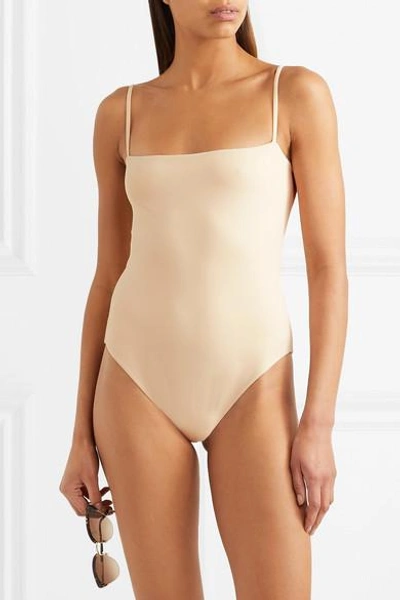 Shop Broochini Lumiere Swimsuit In Pastel Pink