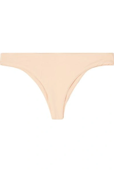 Shop Broochini Maui Bandeau Bikini Top In Pastel Pink