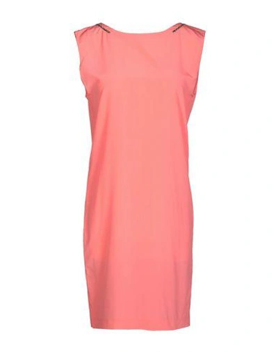 Shop Maje Short Dress In Pink