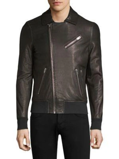 Shop Iro Lebon Moto Jacket In Black