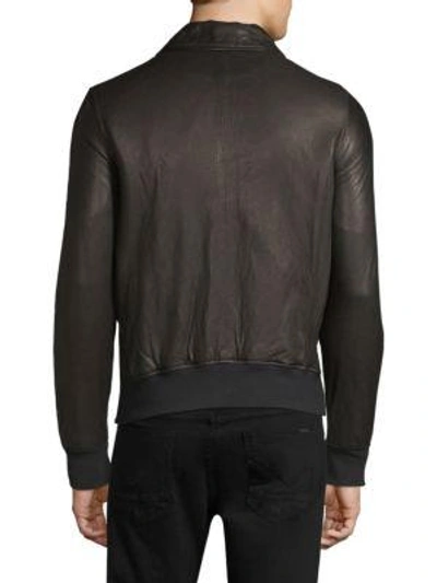 Shop Iro Lebon Moto Jacket In Black