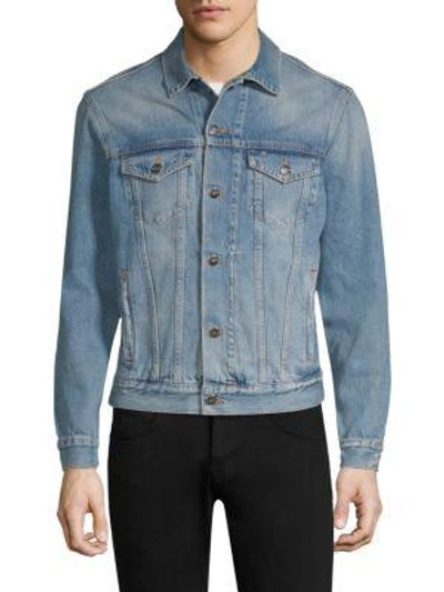 Shop Iro Tyko Denim Jacket In Blue Denim