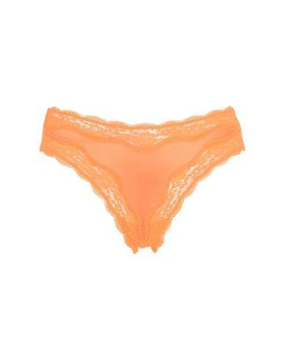 Shop Stella Mccartney Thongs In Orange