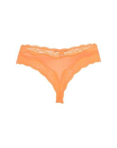 Shop Stella Mccartney Thongs In Orange