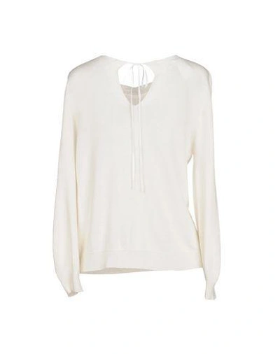Shop Pinko Sweater In Ivory