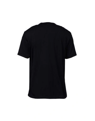 Shop Emporio Armani T-shirts In Dark Blue