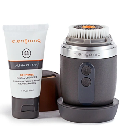 Shop Clarisonic Alpha Fit Grey Cleansing System In N/a