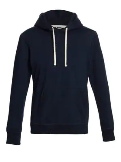 Shop Reigning Champ Cotton Hooded Sweatshirt In Court Blue