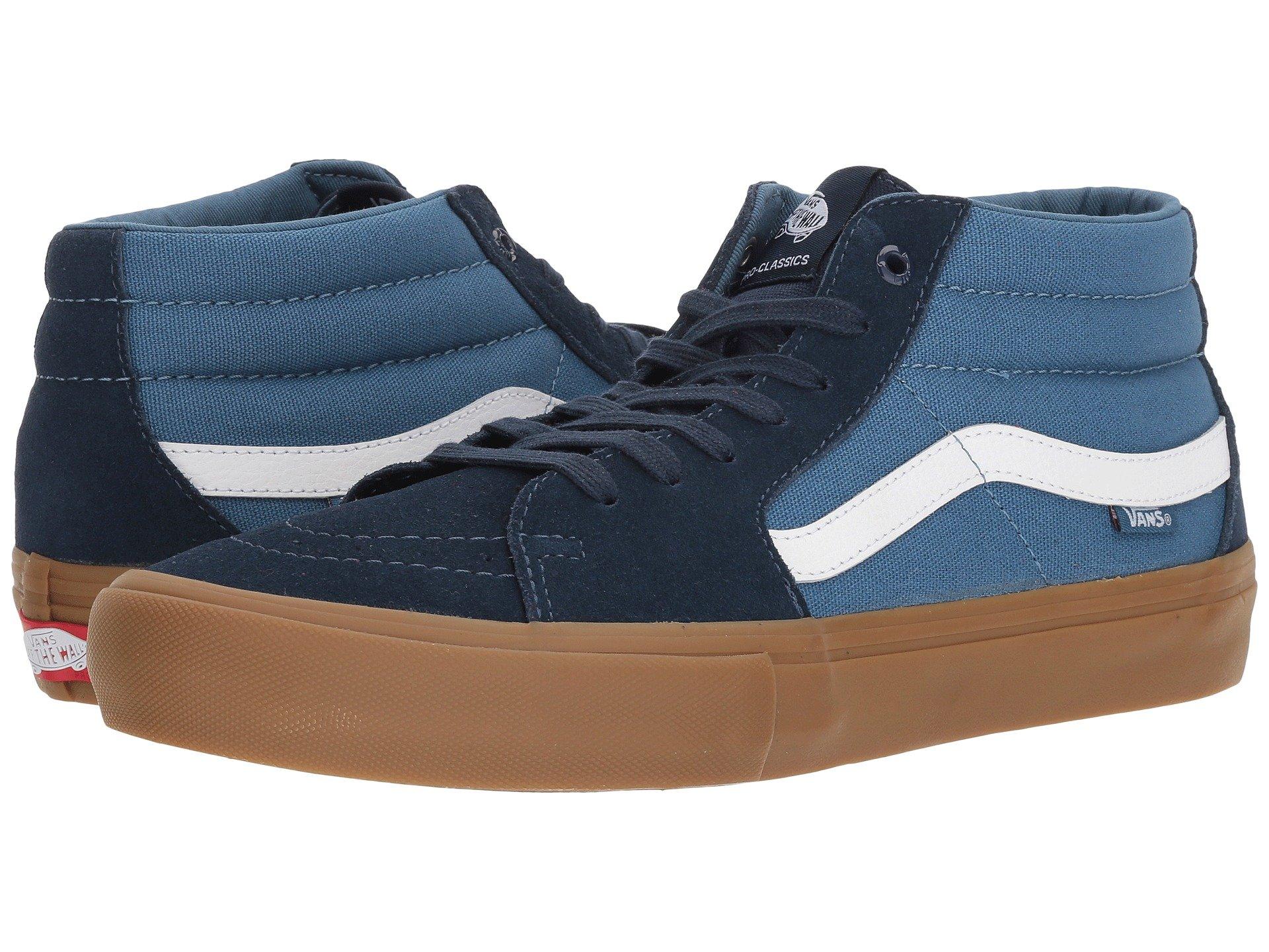 vans sk8 mid navy