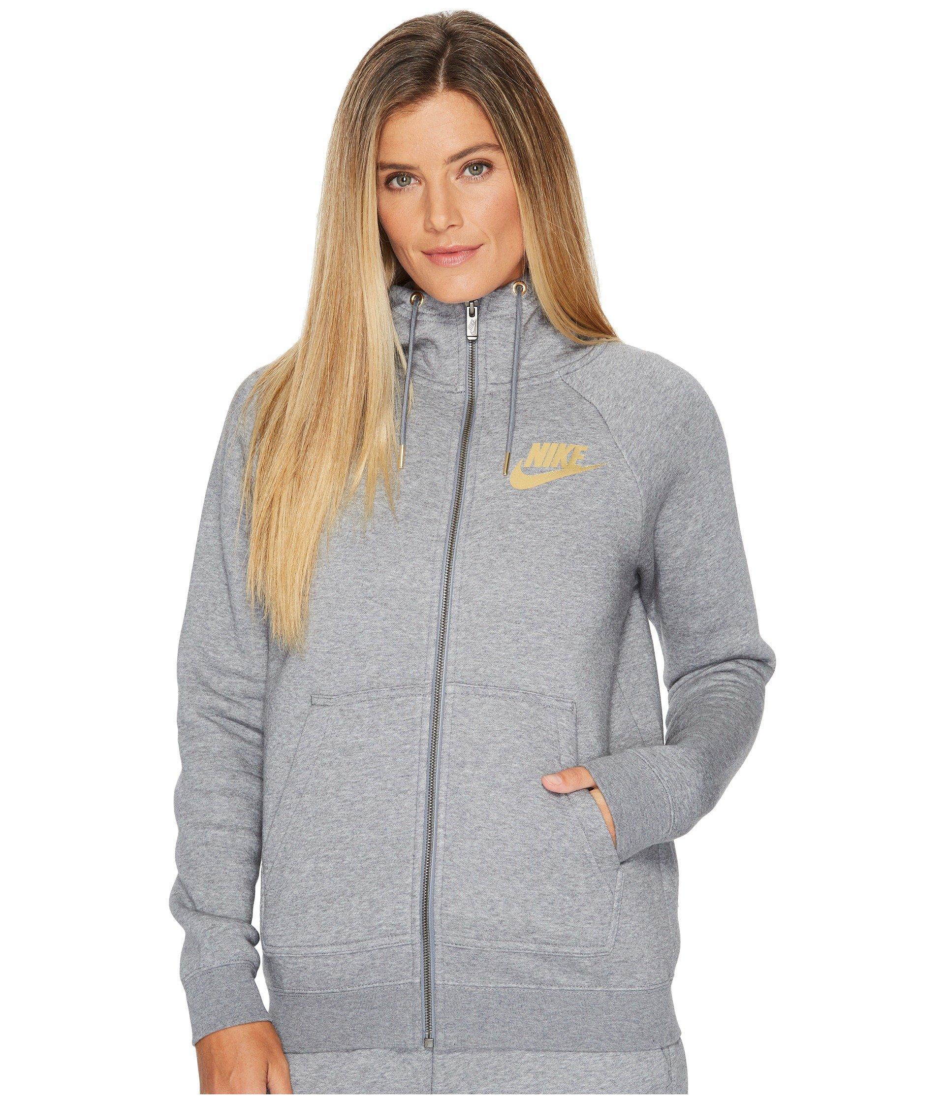 nike sportswear rally full zip hoodie