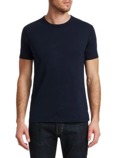 Shop Reigning Champ Cotton Tee In Court Blue