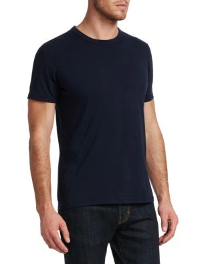 Shop Reigning Champ Cotton Tee In Court Blue