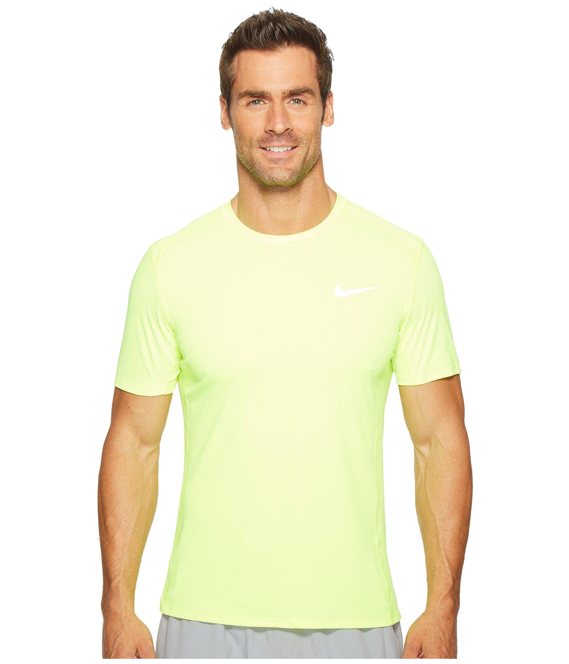 nike miler short sleeve running top