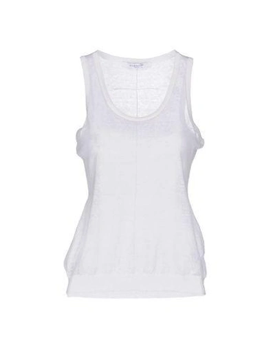 Shop Givenchy Tank Tops In White