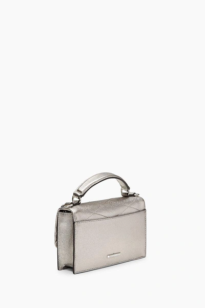 Shop Rebecca Minkoff Je T'aime Phone Crossbody In Platinum