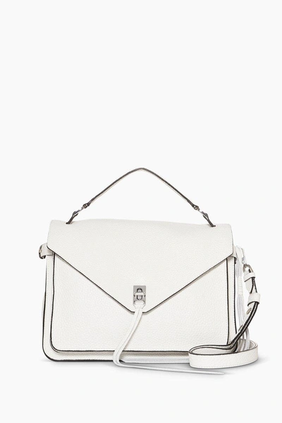 Shop Rebecca Minkoff Bianco White Darren Messenger Bag |