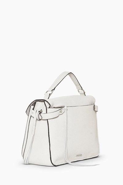 Shop Rebecca Minkoff Bianco White Darren Messenger Bag |