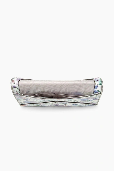 Shop Rebecca Minkoff Leo Clutch In Multi Floral Print