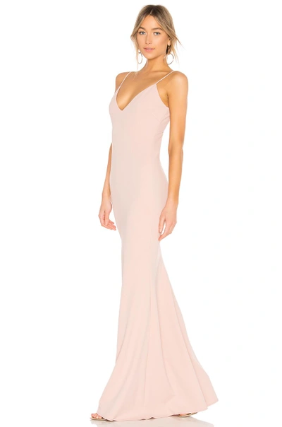 Shop Katie May Bambi Gown In Dusty Rose