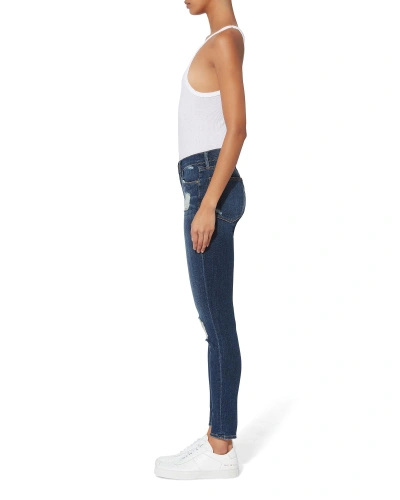 Shop Frame Le Skinny Mid-rise Jeans