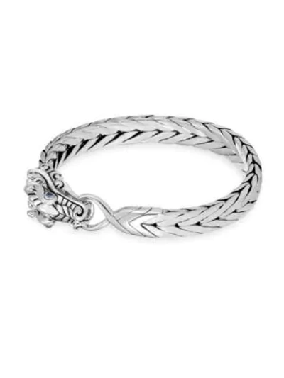 Shop John Hardy Naga Woven Silver Dragon Bracelet