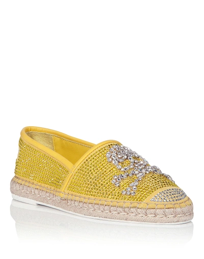 Shop Philipp Plein Espadrillas "don't Live Here Anymore"